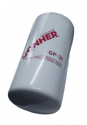 Filtro de aceite Gonher GP-31 para equipo pesado
